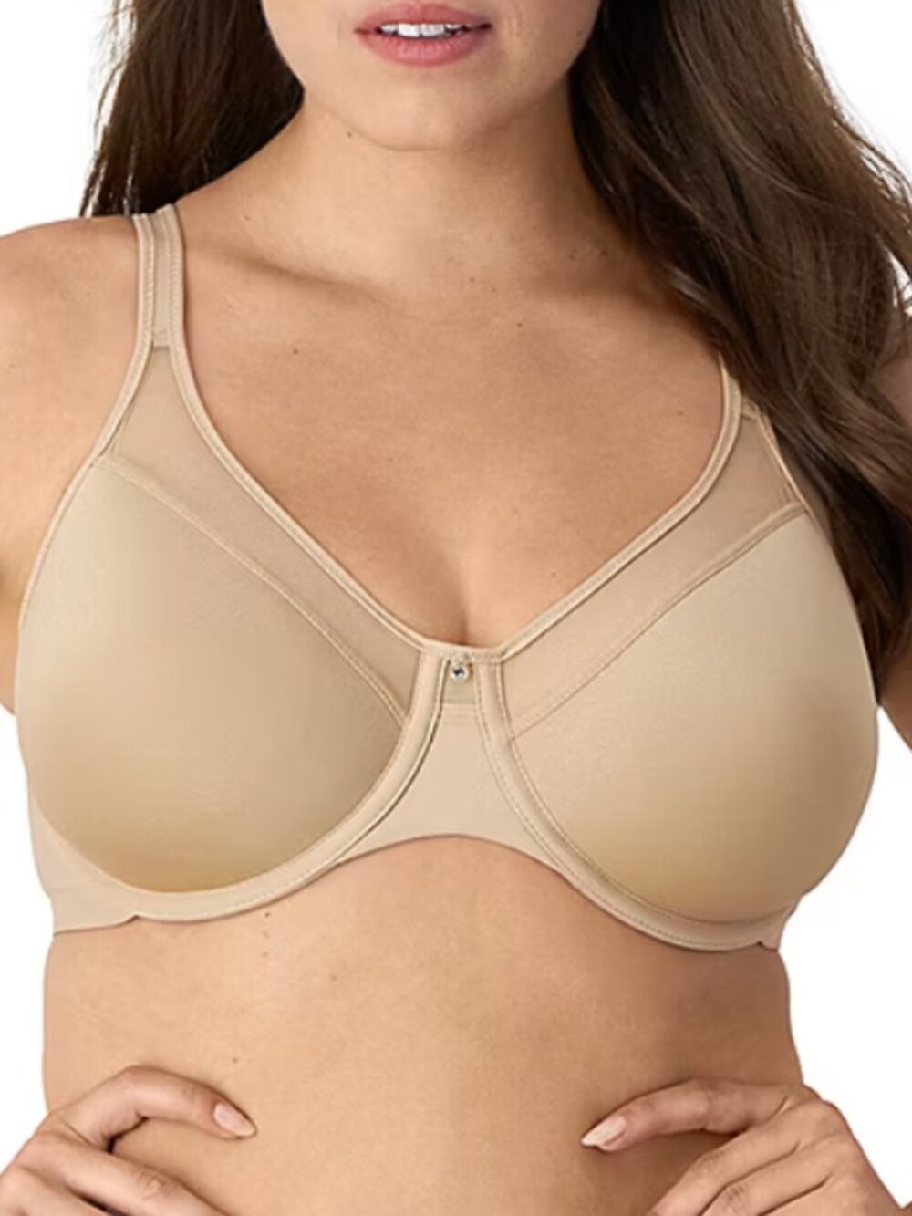 Bali Smoothing Full Coverage Underwire Bra  Nude 40C